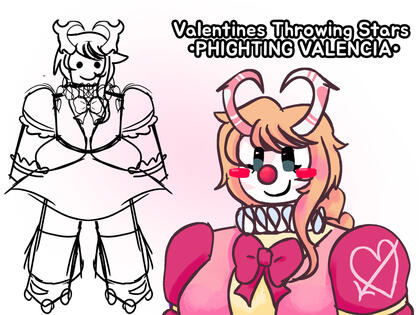 Valentines Throwing Stars